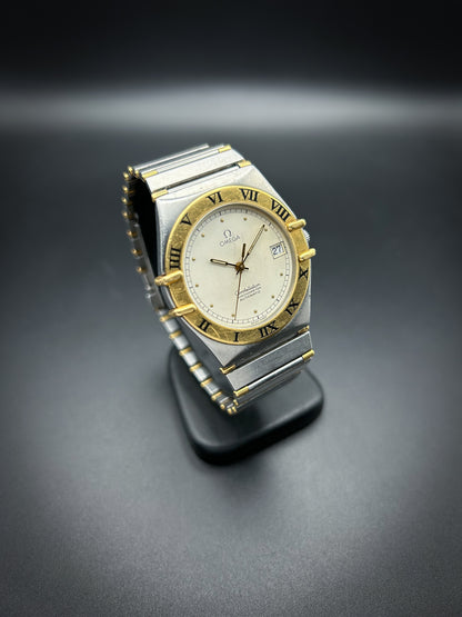 Omega Constellation 18k Two Tone Automatic with original box