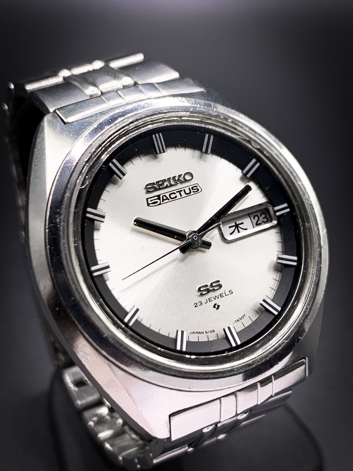 Seiko Actus SS Kanji Calendar