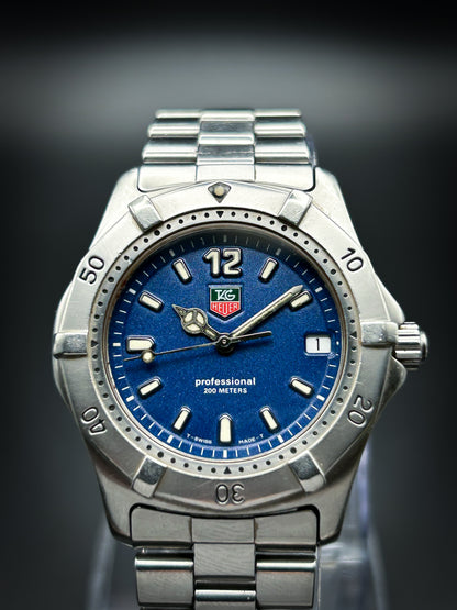 Tag Heuer Professional 2000 Blue Dial