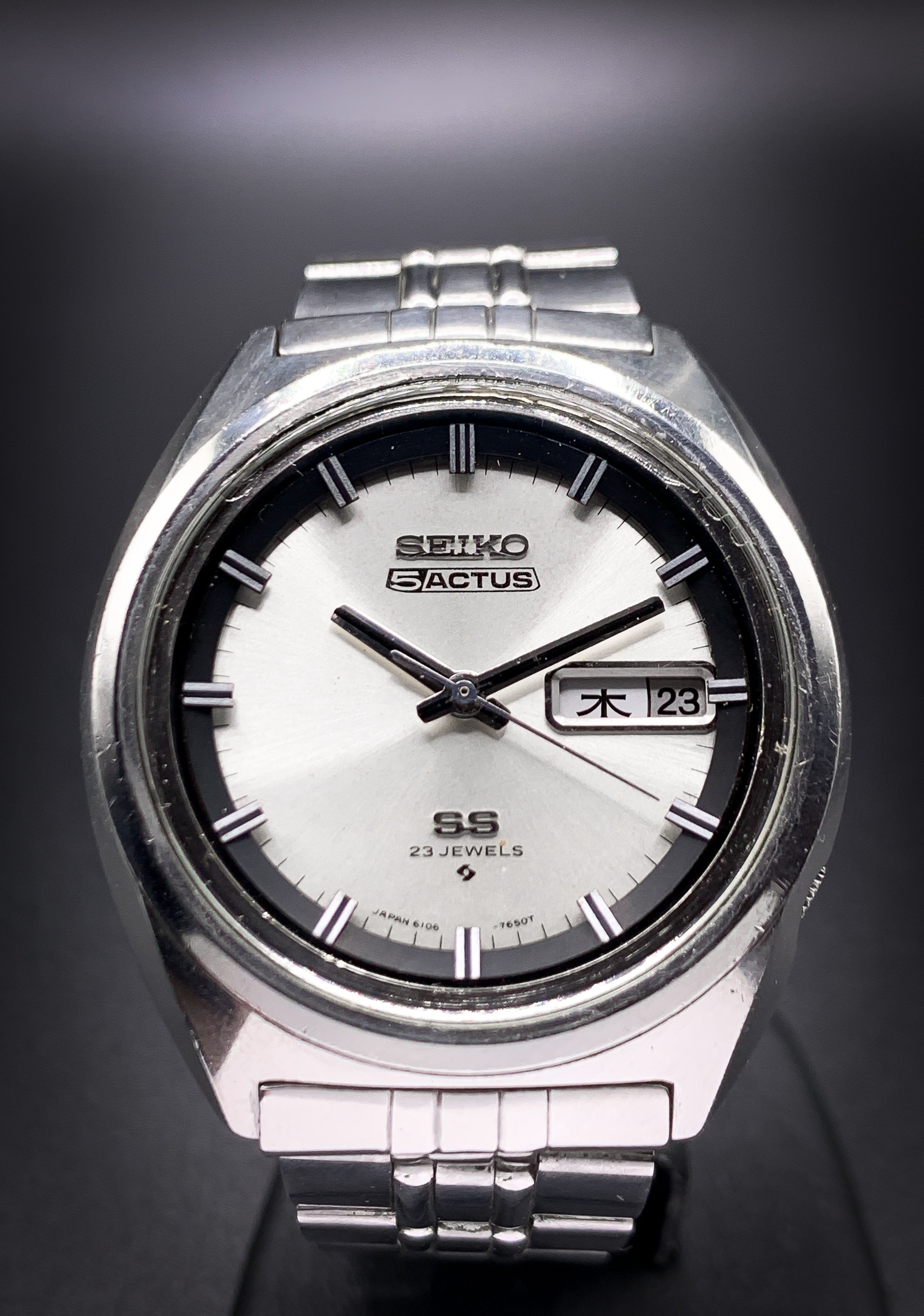 Seiko Actus SS Kanji Calendar – Rewardrobeathens