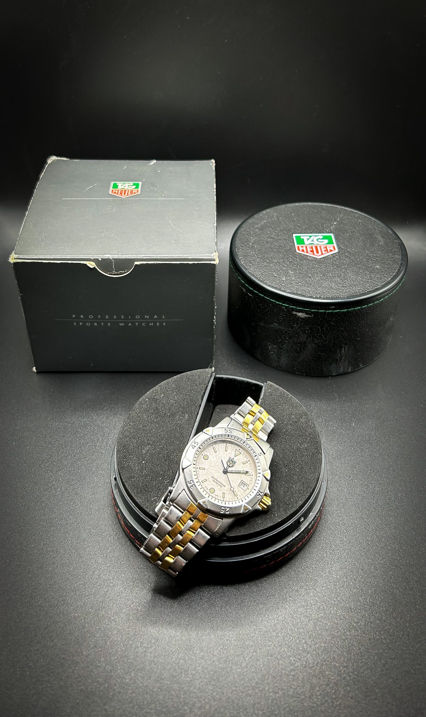 Tag Heuer Professional 200m Granite Dial “Obama”