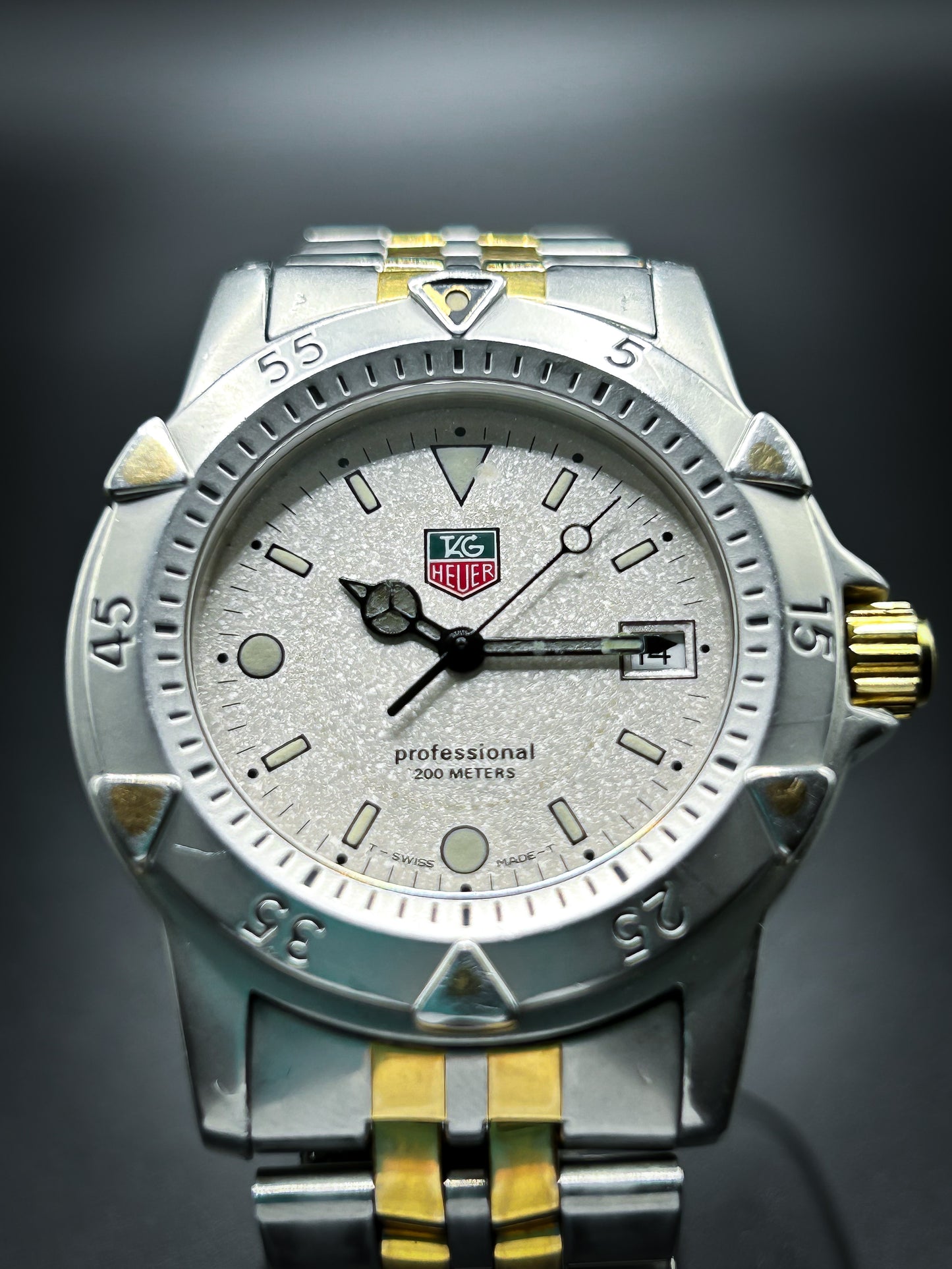 Tag Heuer Professional 200m Granite Dial “Obama”