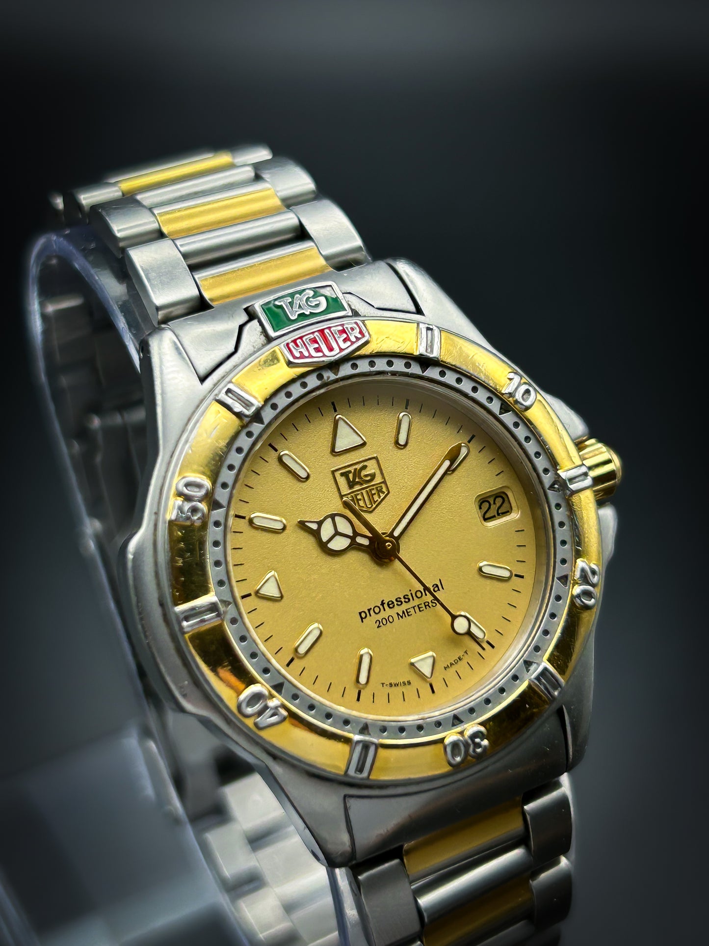 Tag Heuer Professional 4000 200m Two Tone