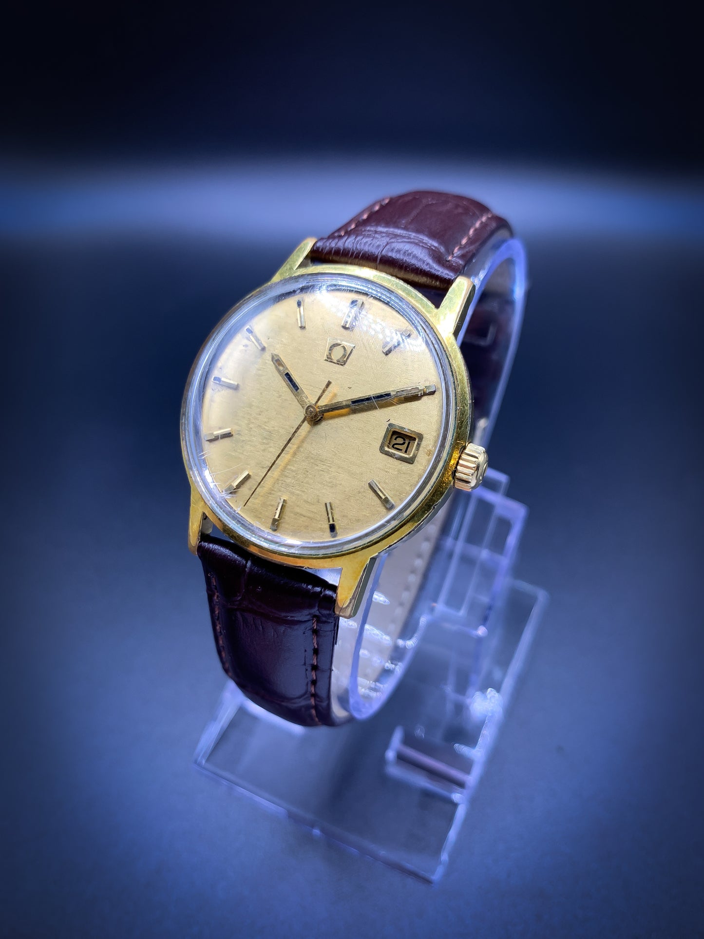 Omega Geneve Rare Gold Dial