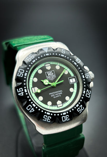 Tag Heuer Professional 200m Formula 1 Green