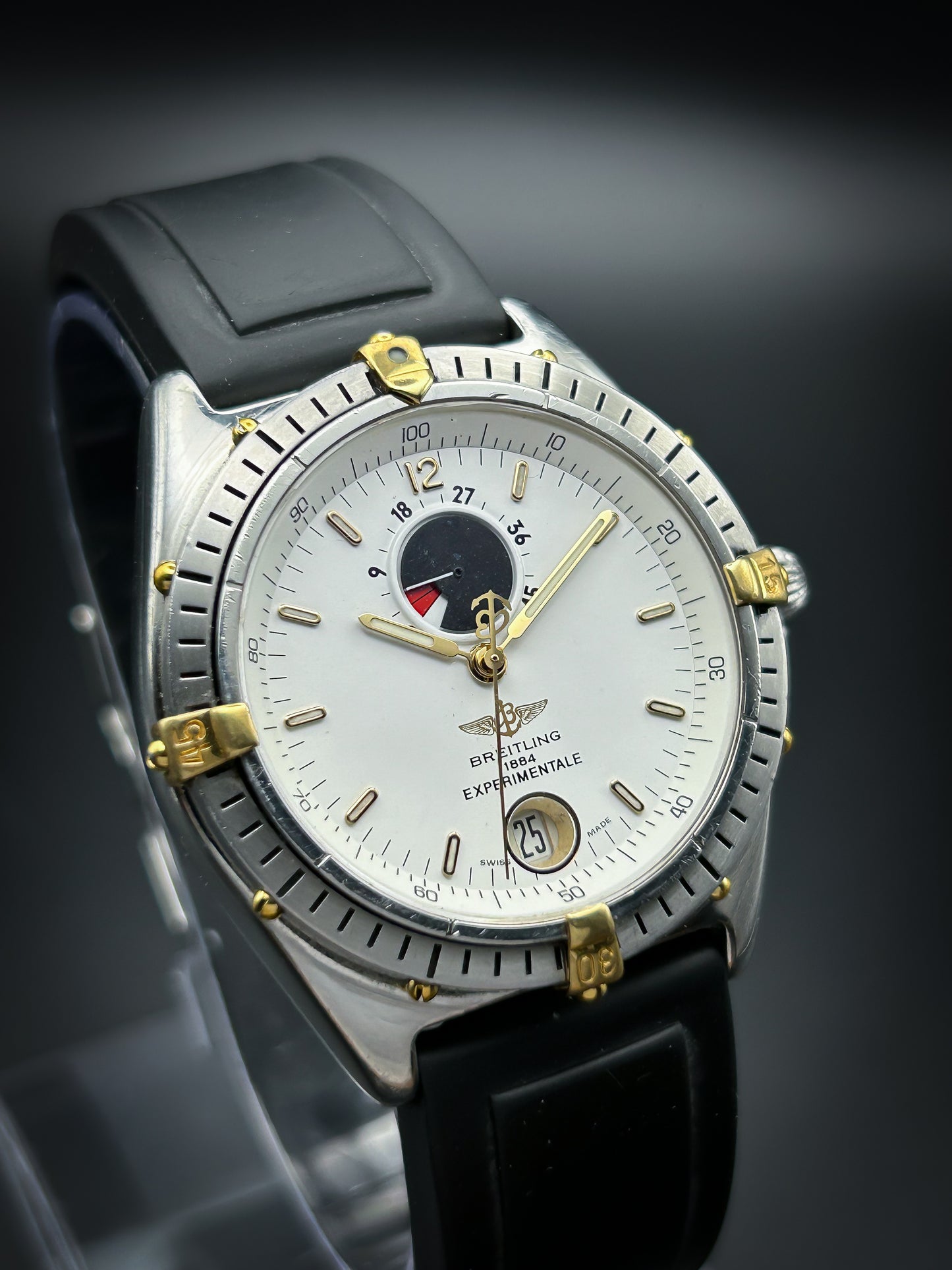 Breitling Windrider Antares Reserve De Marche White Dial