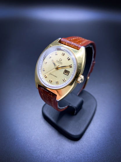 Omega Seamaster Gold Flake Dial