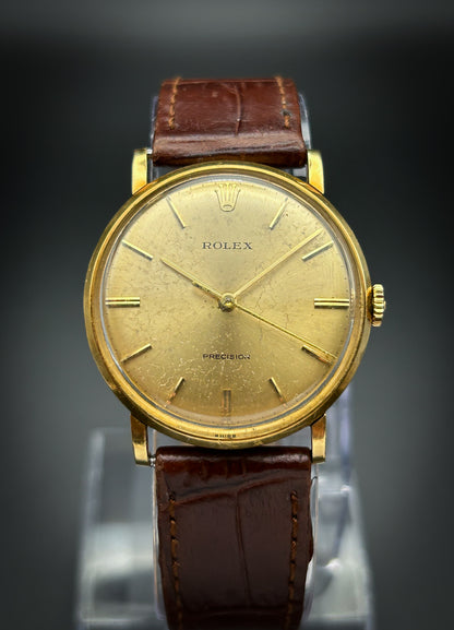 Rolex Precision 18K Solid Gold