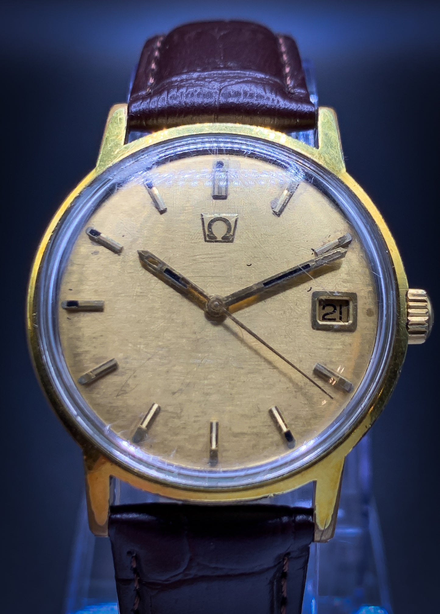 Omega Geneve Rare Gold Dial