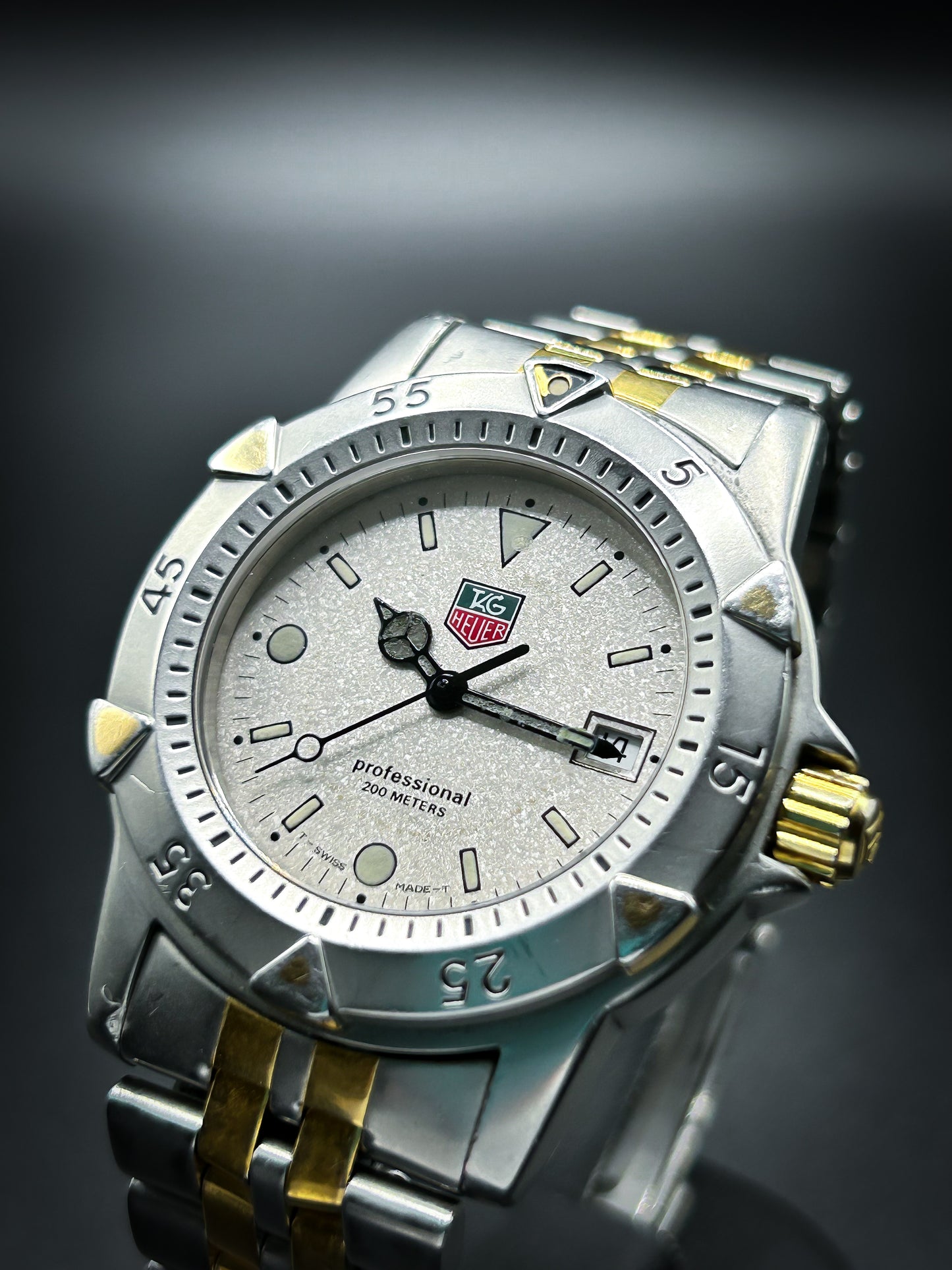 Tag Heuer Professional 200m Granite Dial “Obama”