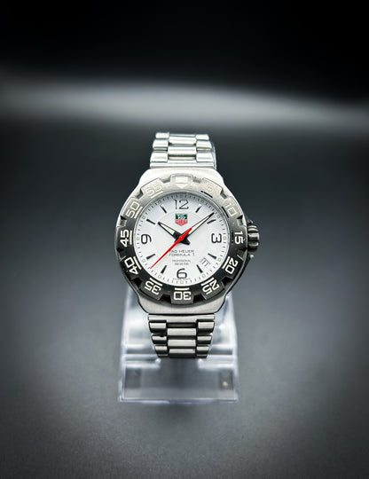 Tag Heuer Formula 1 White Dial