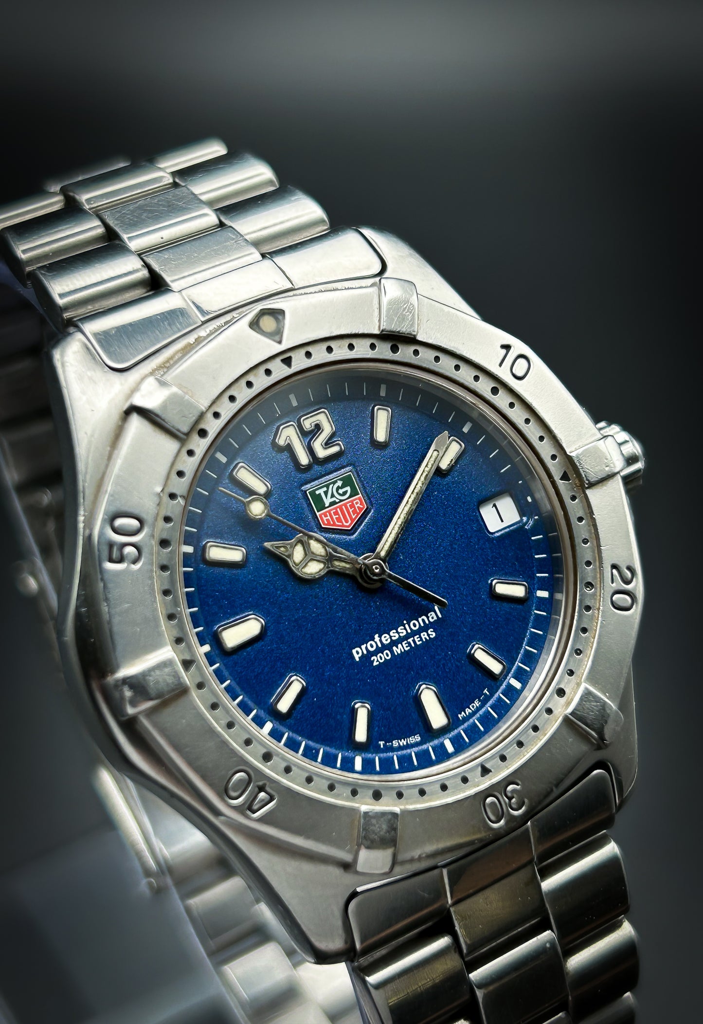 Tag Heuer Professional 2000 Blue Dial