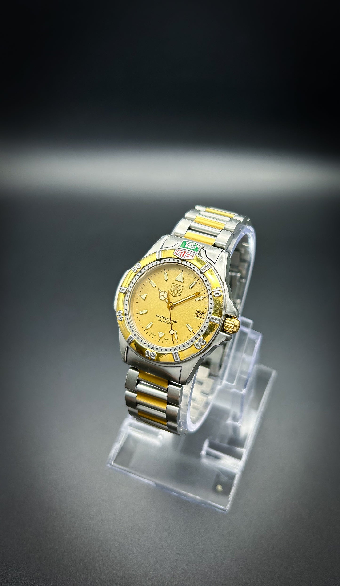 Tag Heuer Professional 4000 200m Two Tone