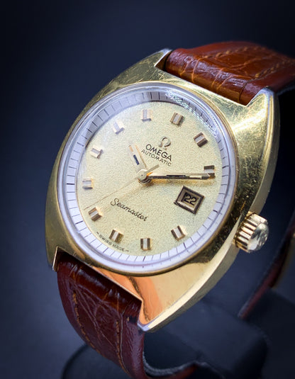 Omega Seamaster Gold Flake Dial