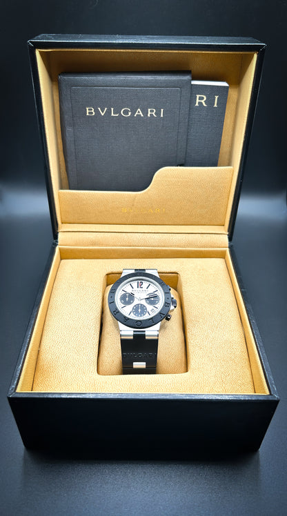 Bvlgari Diagono Chronograph Panda Dial Automatic