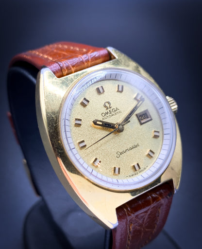 Omega Seamaster Gold Flake Dial