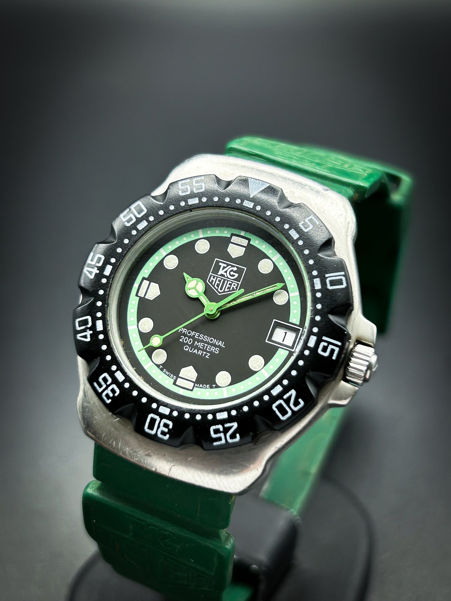 Tag Heuer Professional 200m Formula 1 Green