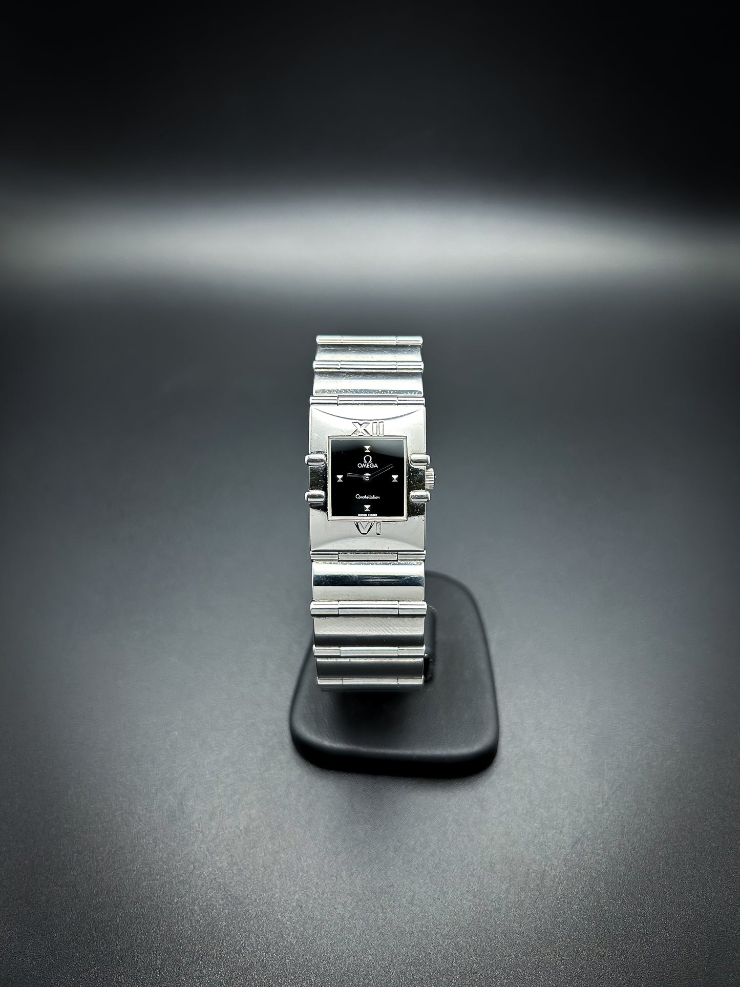 Omega Constellation Quadra Black Dial