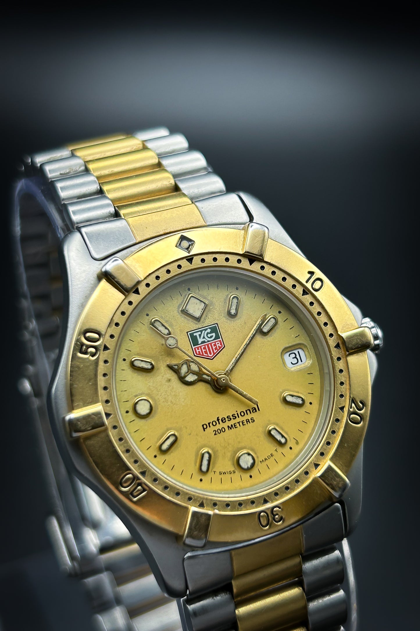 Tag Heuer Professional 2000 Two Tone