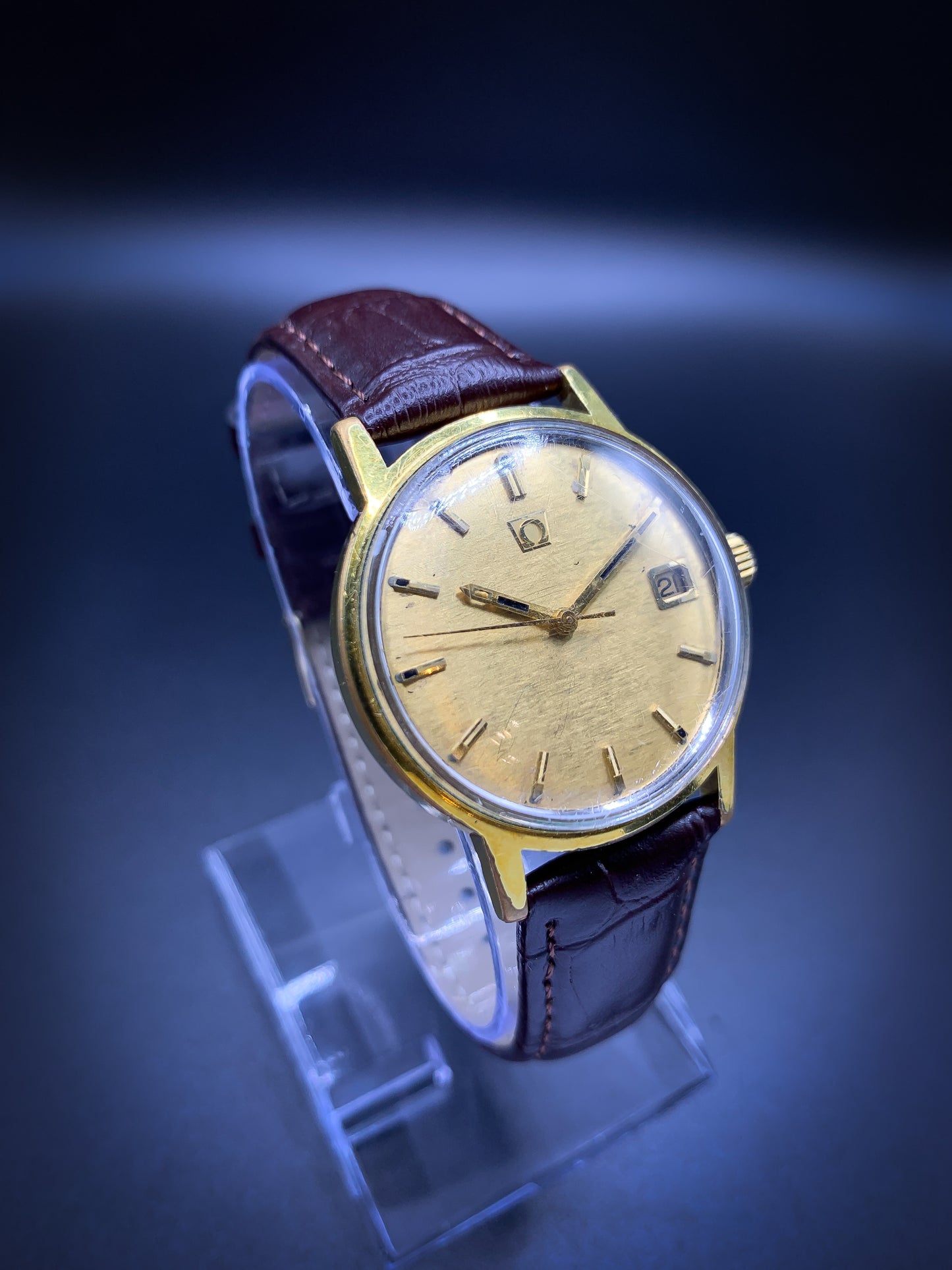 Omega Geneve Rare Gold Dial