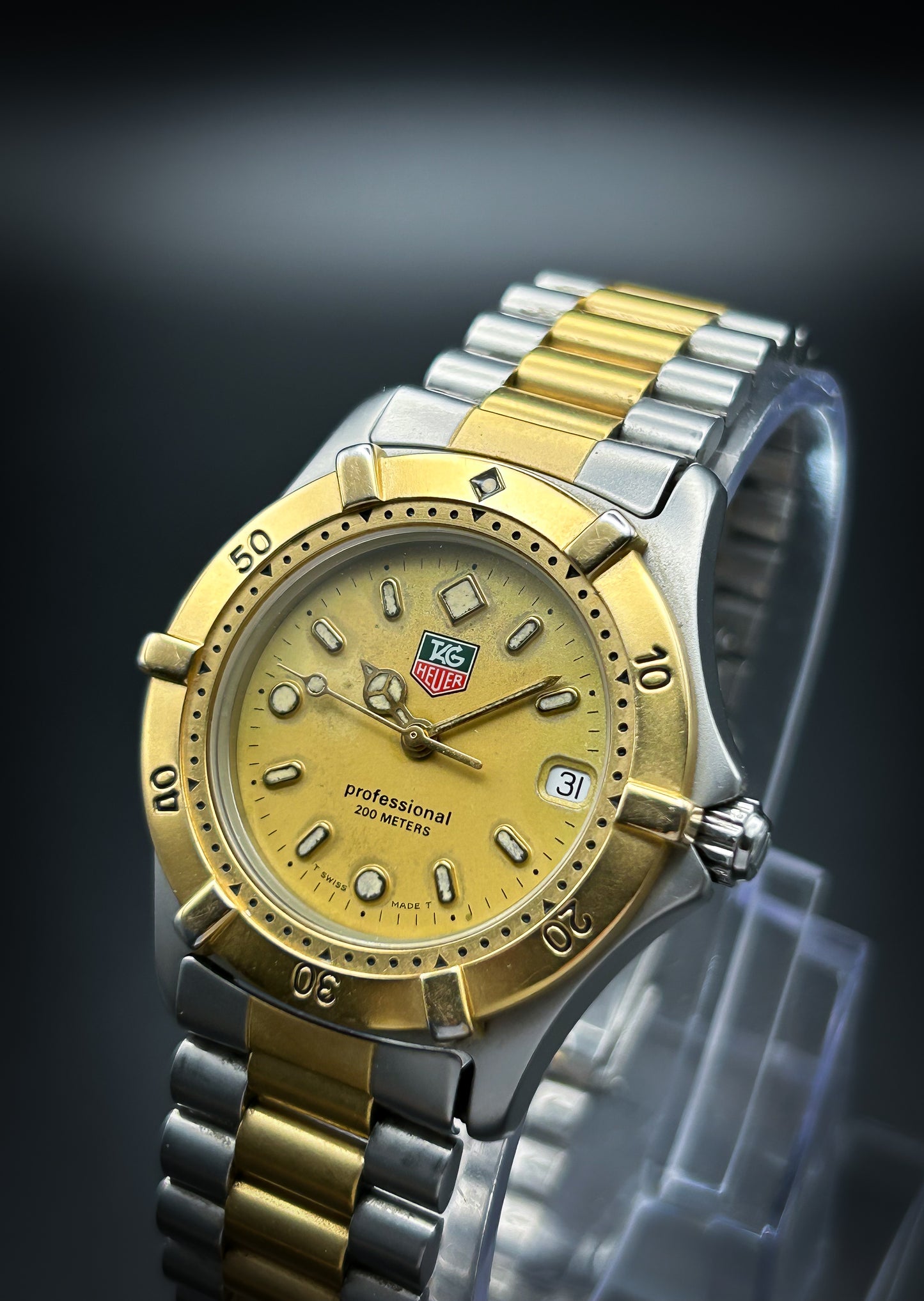 Tag Heuer Professional 2000 Two Tone