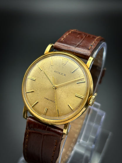 Rolex Precision 18K Solid Gold