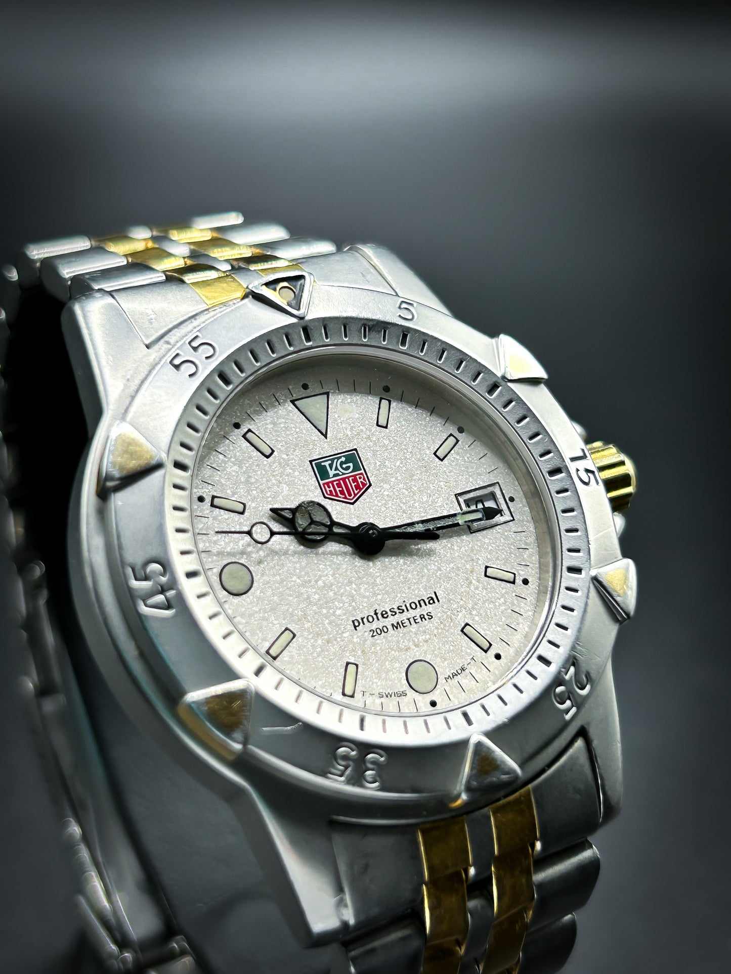 Tag Heuer Professional 200m Granite Dial “Obama”