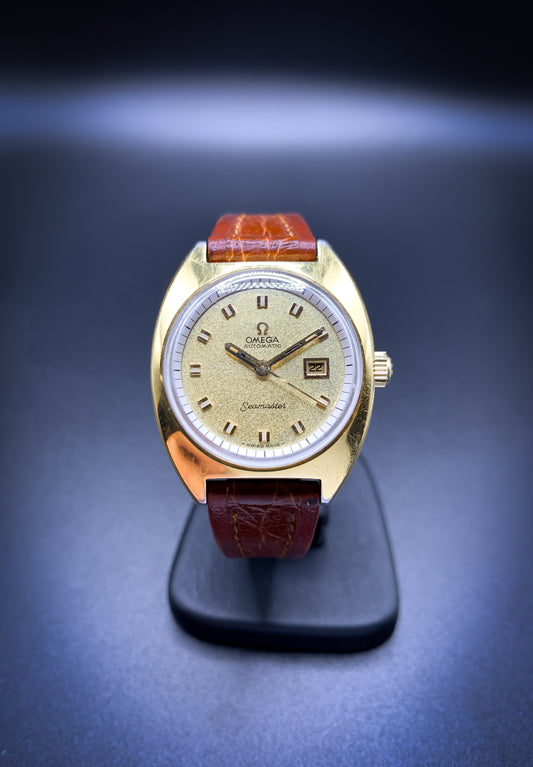 Omega Seamaster Gold Flake Dial