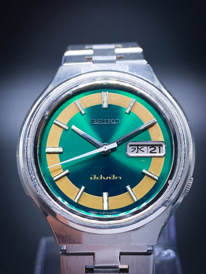 Seiko Advan Emerald Green Kanji Calendar