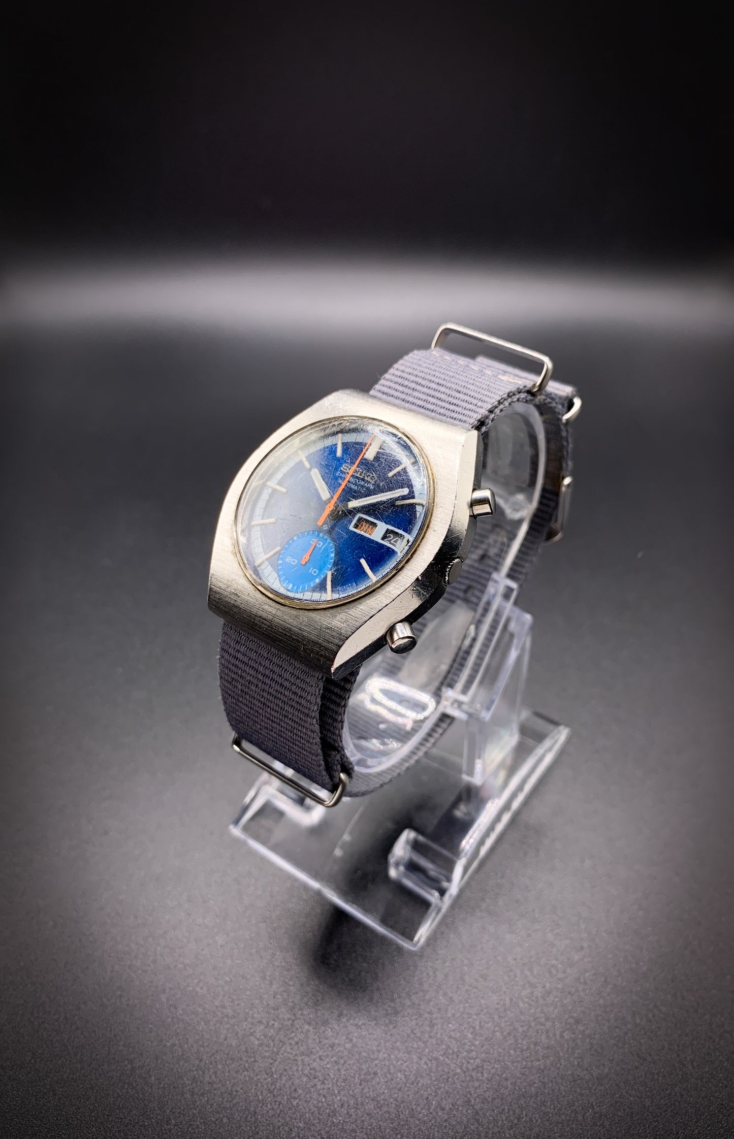 Seiko 6139 8020 Blue Eye