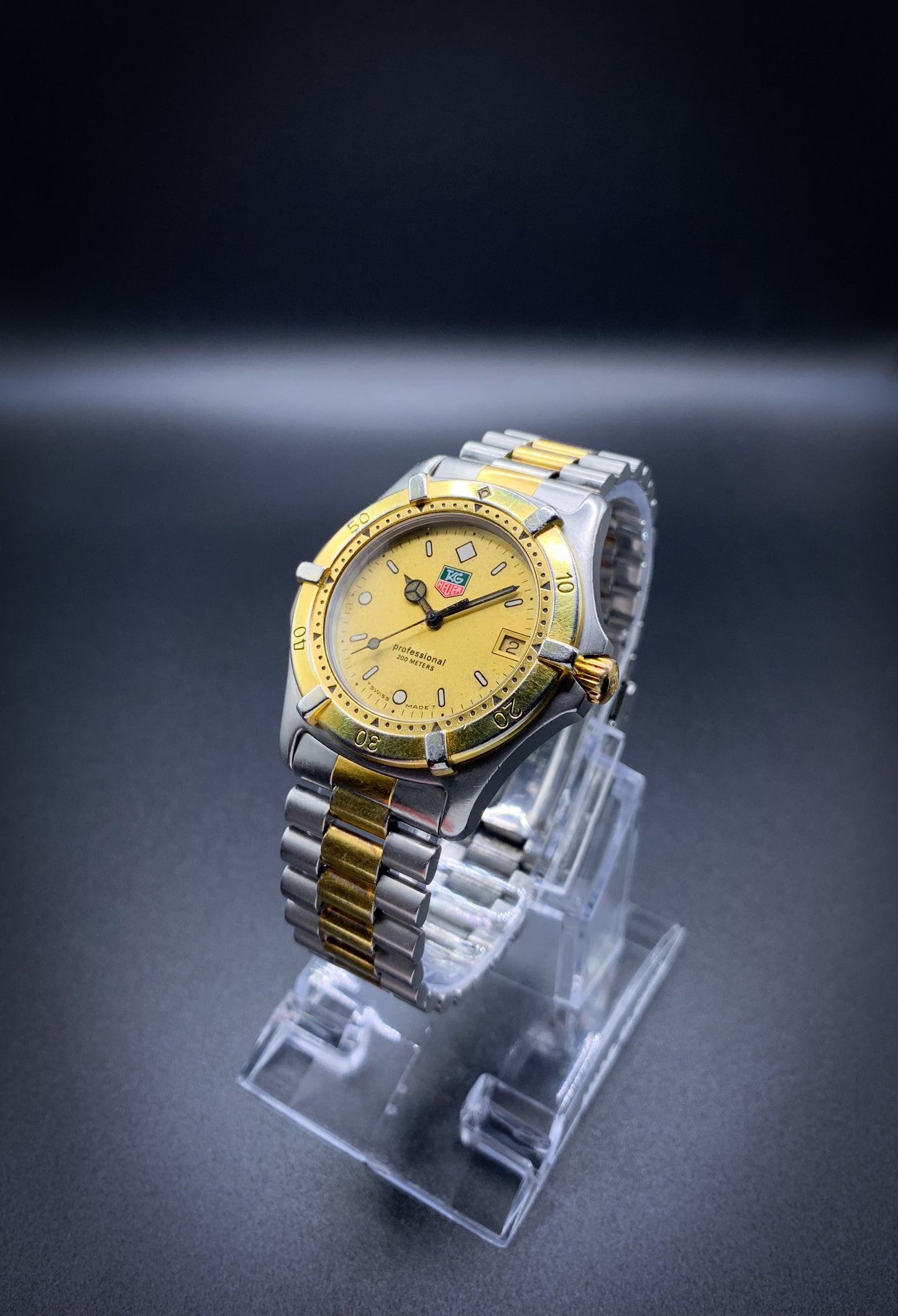 Tag Heuer Professional 200 Meters Calendar Two Tone